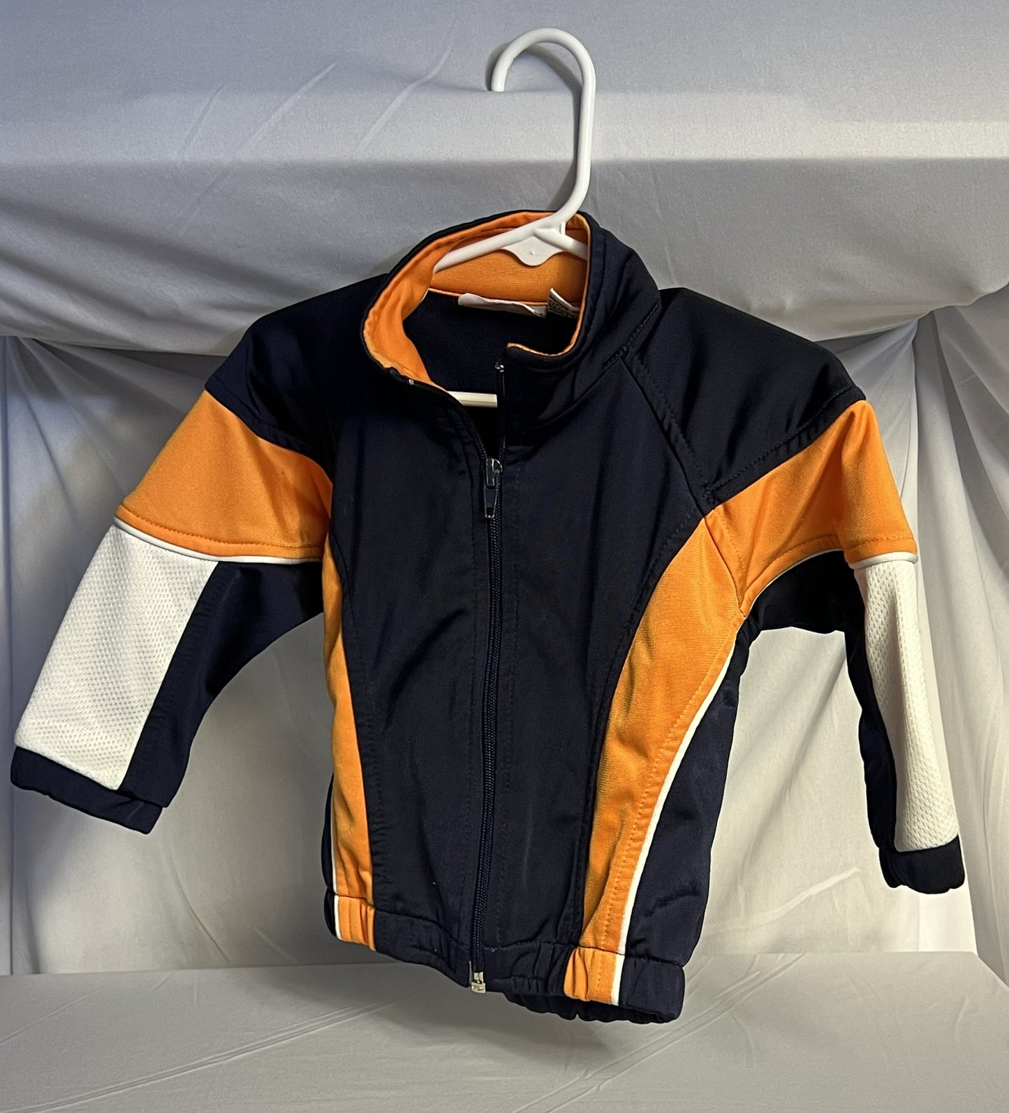 Once Cherished - Blue & Orange Sweater