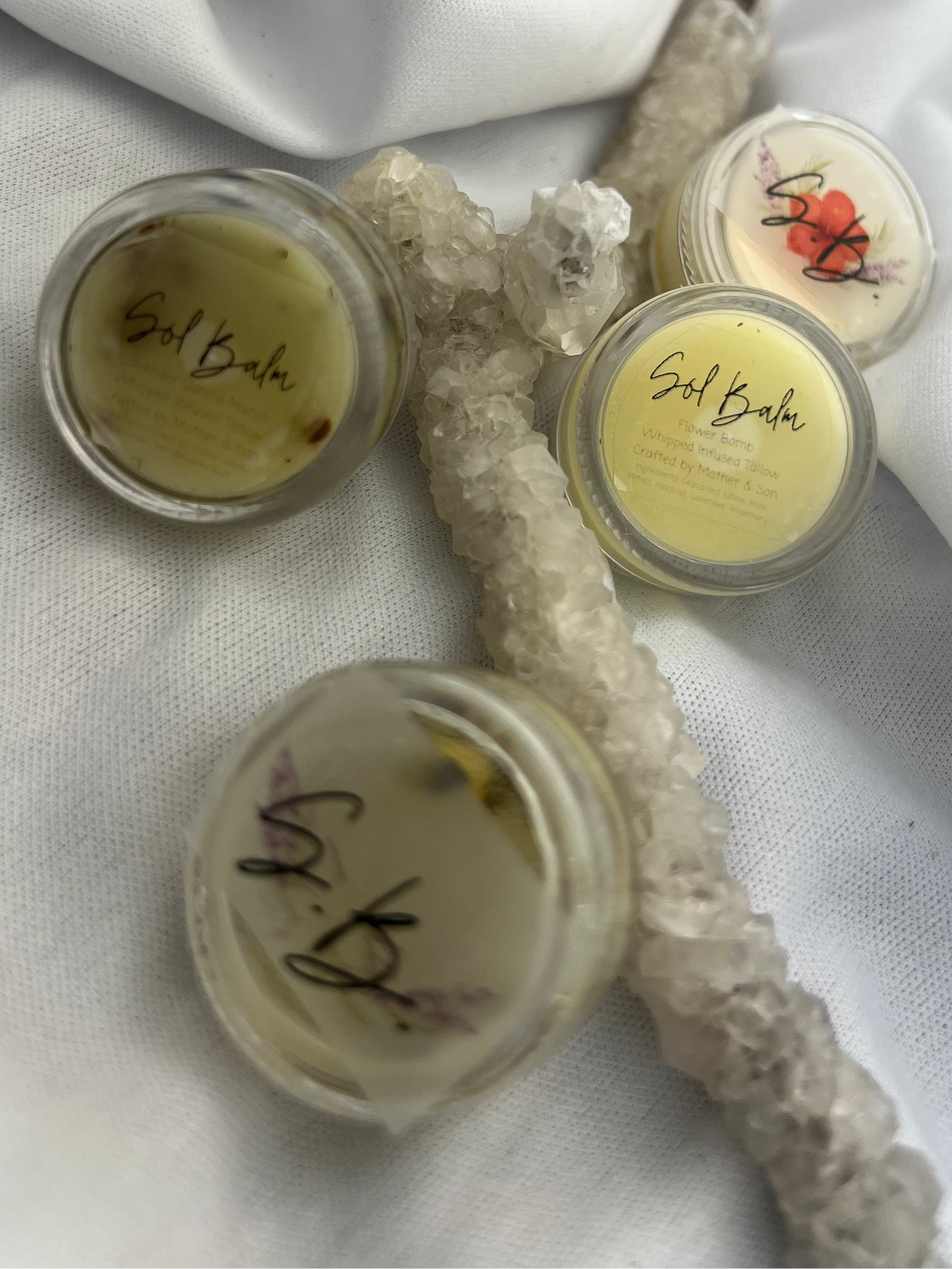Whipped Infused Tallow Balm - Flower Bomb