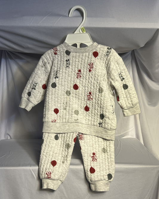 Once Cherished - Mickey & Minnie Balloon Sweatsuit