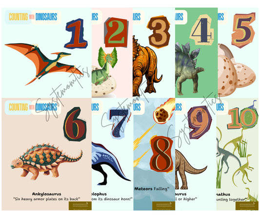 Counting with Dinosaurs