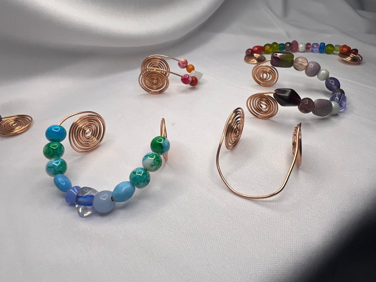Copper Hand Spirals