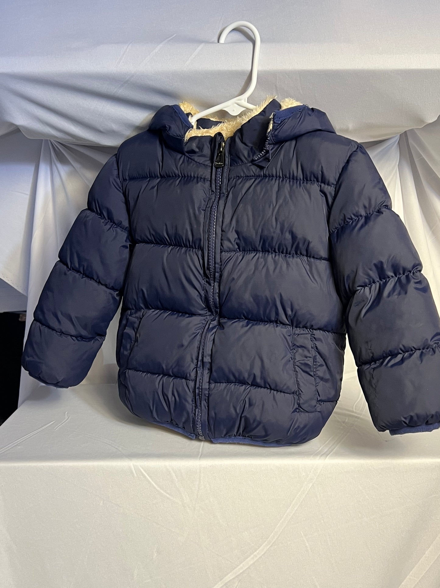 Once Cherished - Navy Winter Coat