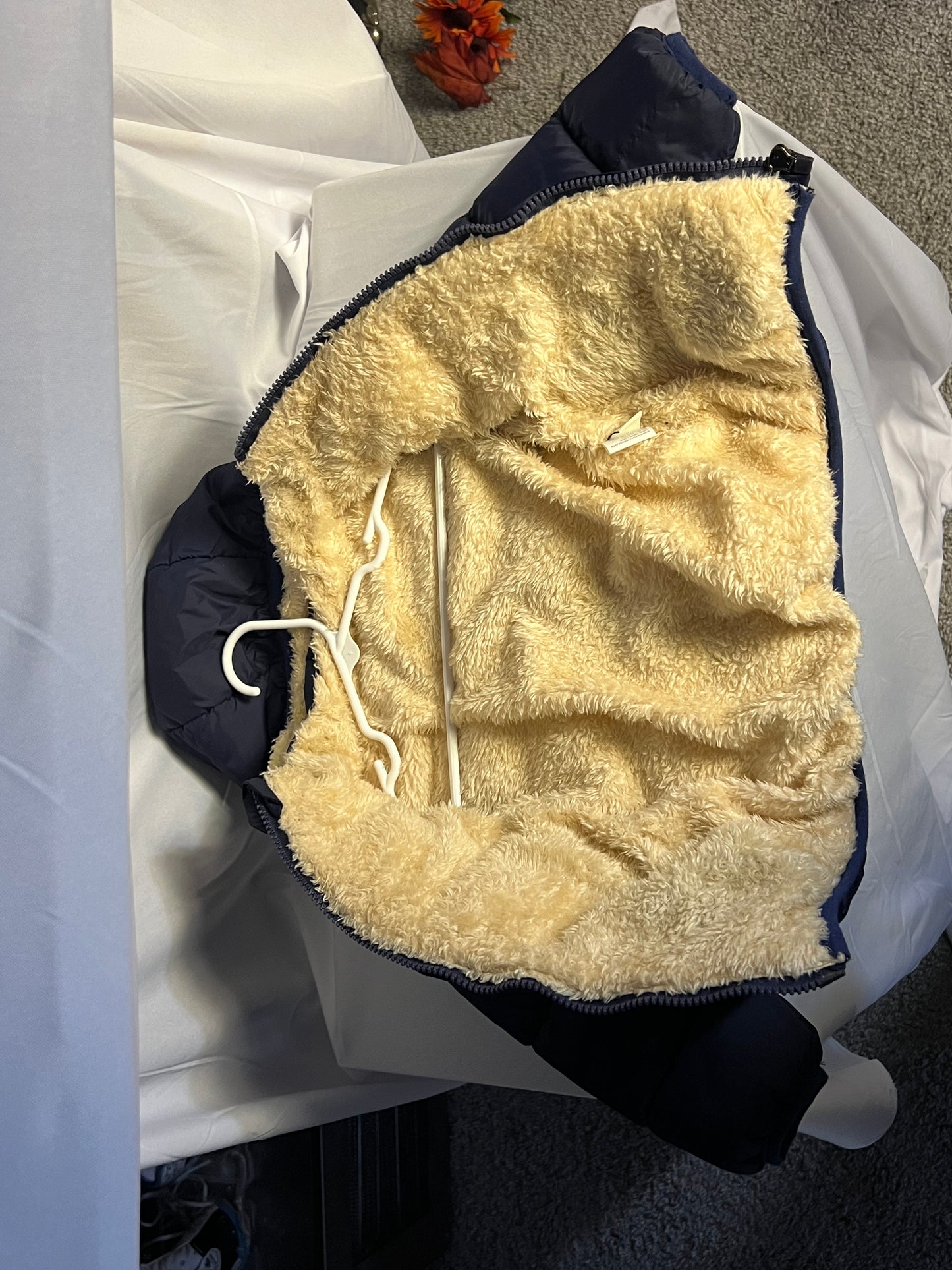 Once Cherished - Navy Winter Coat