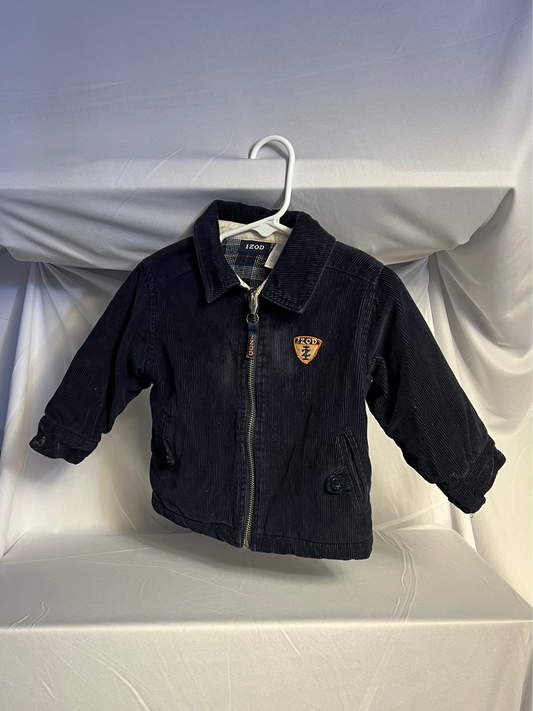 Once Cherished - Dark Blue Corduroy Jacket - Izod