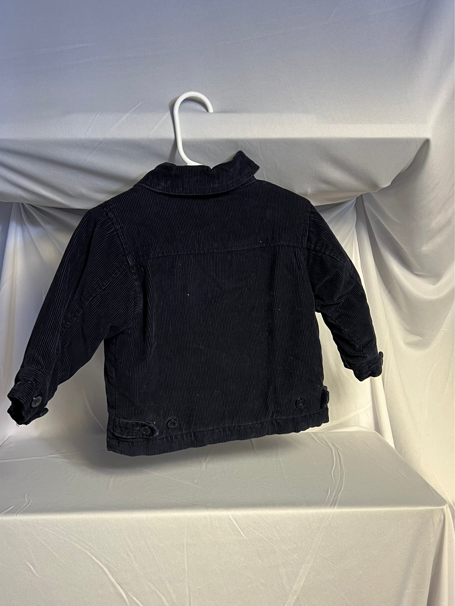 Once Cherished - Dark Blue Corduroy Jacket - Izod