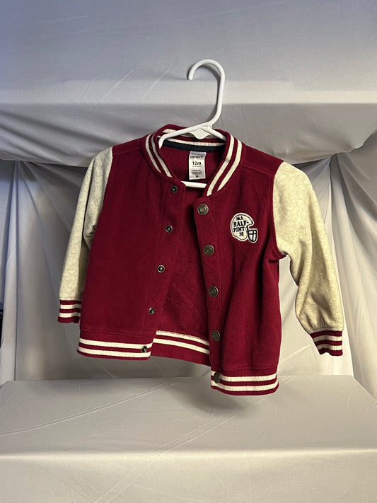 Once Cherished - Red Varsity Jacket - Carter