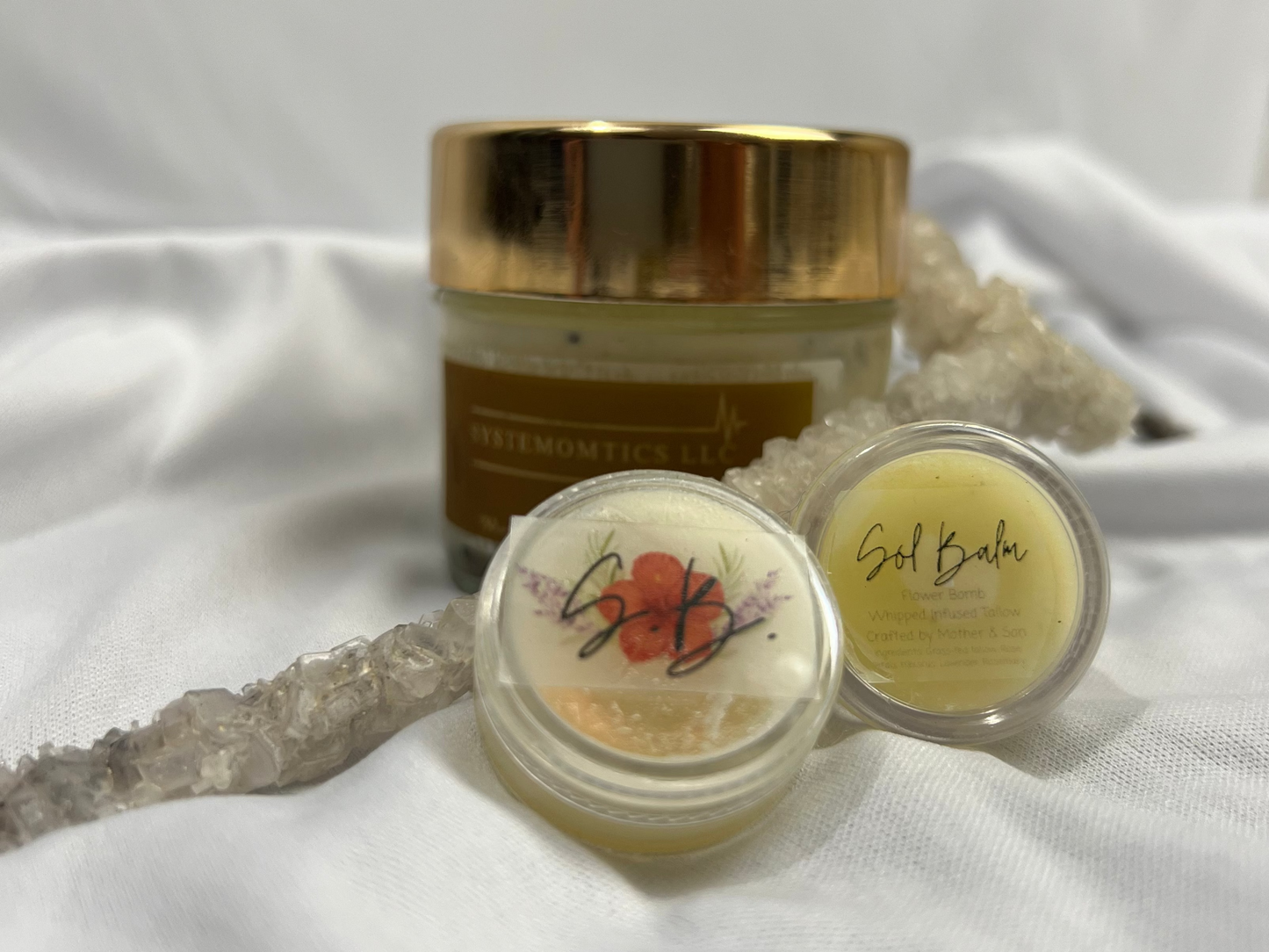 Whipped Infused Tallow Balm - Flower Bomb