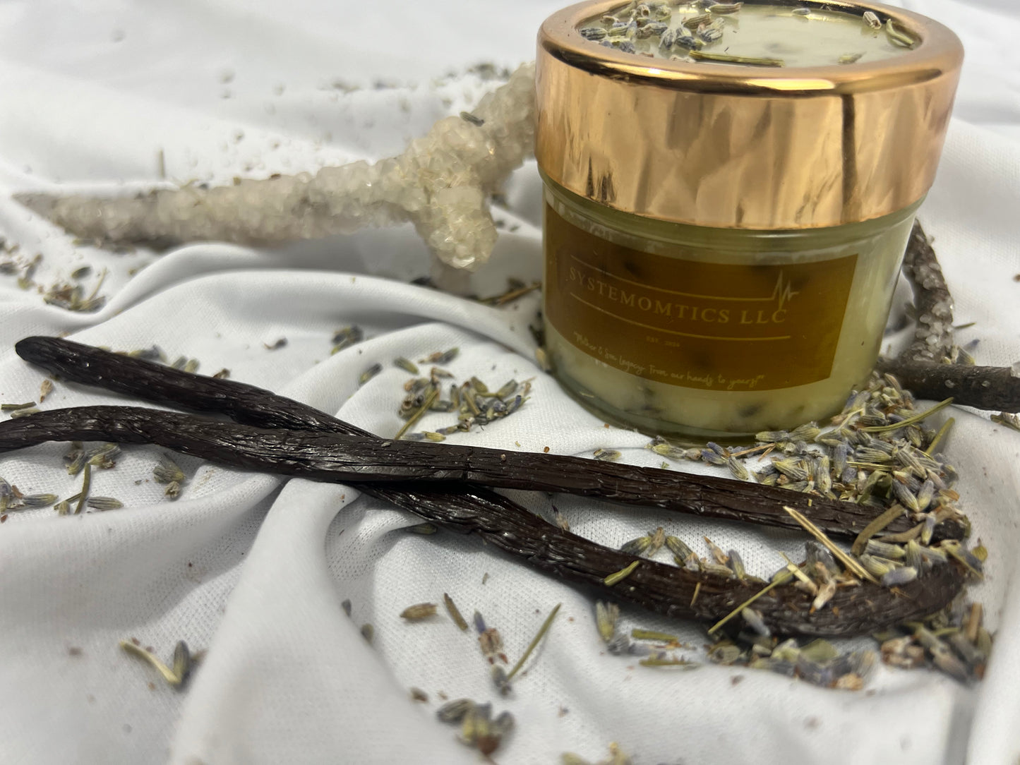 Whipped Infused Tallow Balm - Lavender Vanilla Marsh